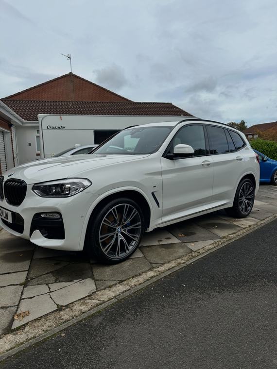 BMW X3 maintenance detail